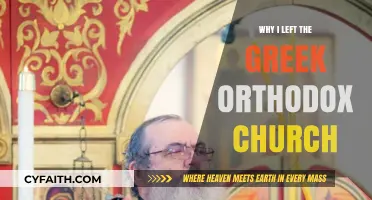 Leaving the Greek Orthodox Church: My Journey to Spiritual Freedom