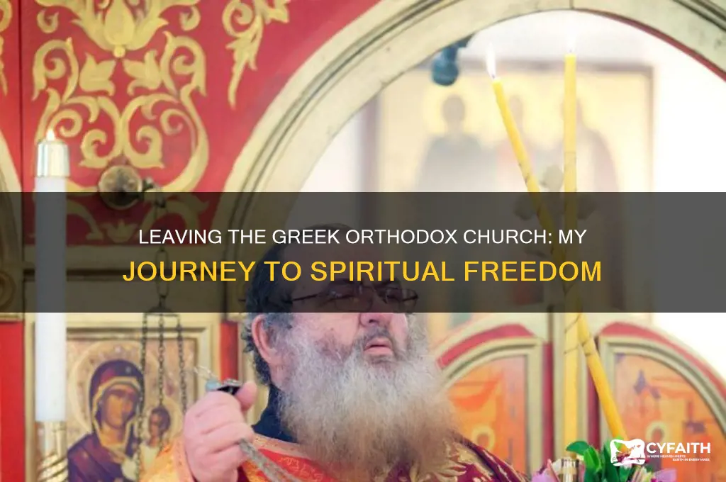 why i left the greek orthodox church