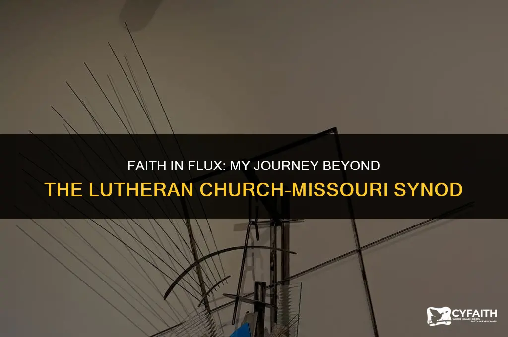 why i left the lutheran church missouri synod