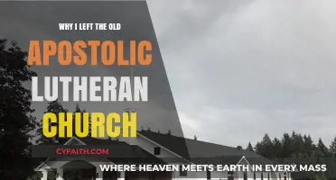 A Personal Journey: Why I Left the Old Apostolic Lutheran Church