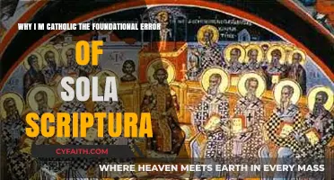 Why I'm Catholic: Exposing Sola Scriptura's Foundational Flaw