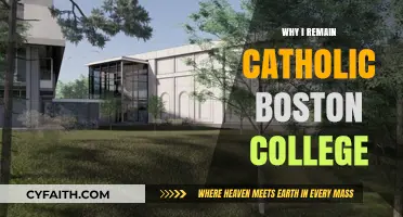 Why I Remain Catholic: My Boston College Faith Journey