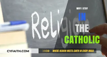 Rooted in Faith: My Enduring Commitment to the Catholic Church