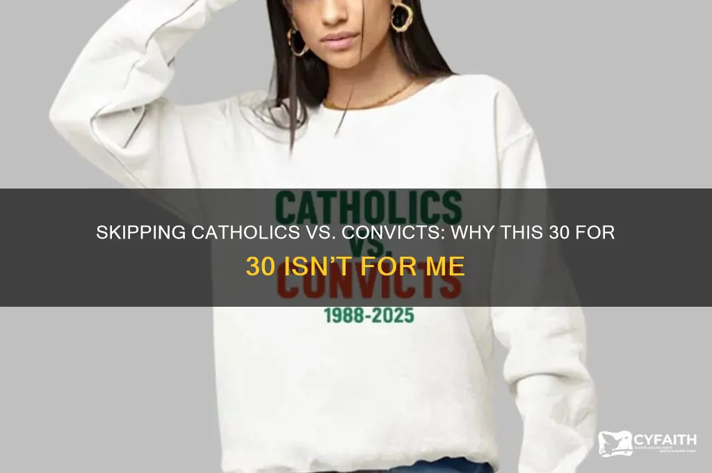 why i wont watch catholics vs convicts 30 for 30