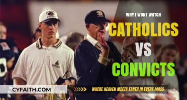 Skipping Catholics vs. Convicts: My Reasons for Opting Out