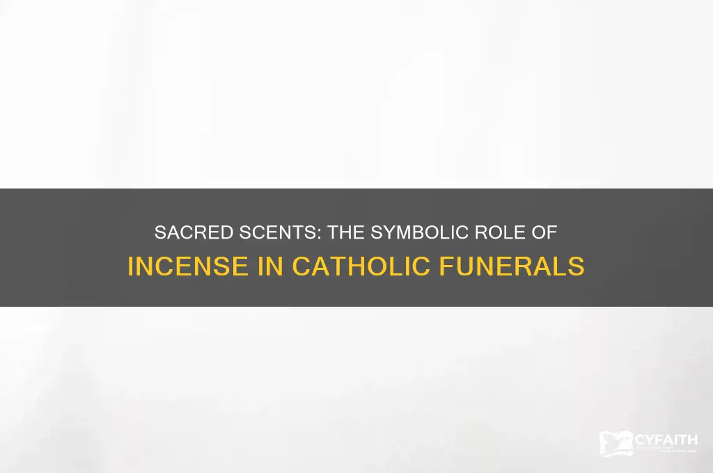 why incense at catholic funerals