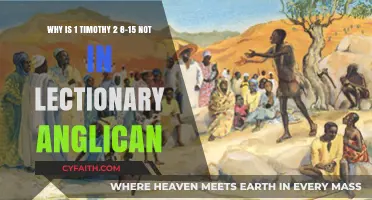Why 1 Timothy 2:8-15 is Absent from Anglican Lectionary