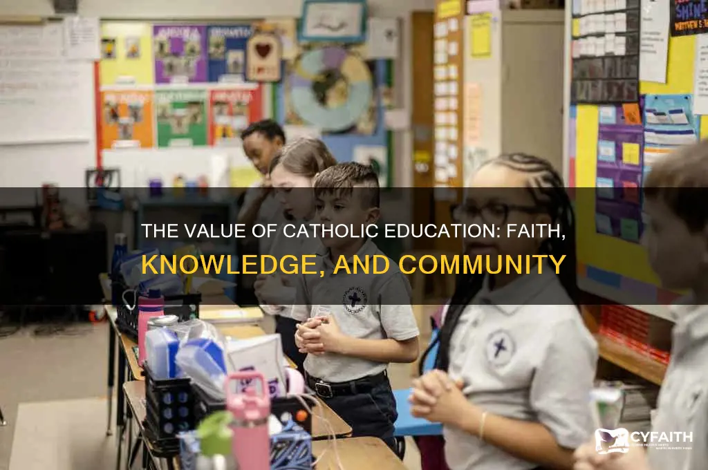 why is a catholic education important