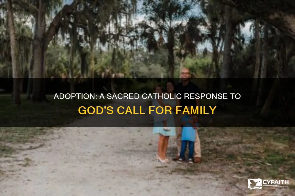 why is adoption important to catholics