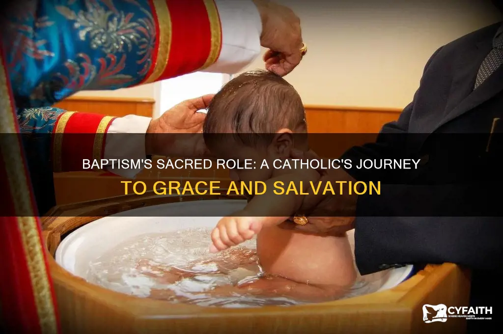 why is baptism important for catholics