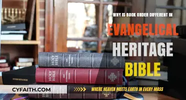 Unveiling the Unique Book Order in the Evangelical Heritage Bible