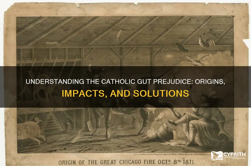 why is catholic guut perjoritice