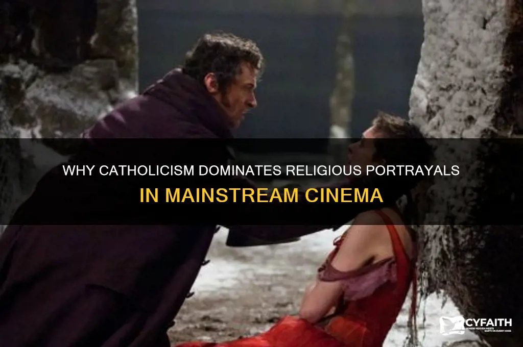 why is catholic only religion in movies