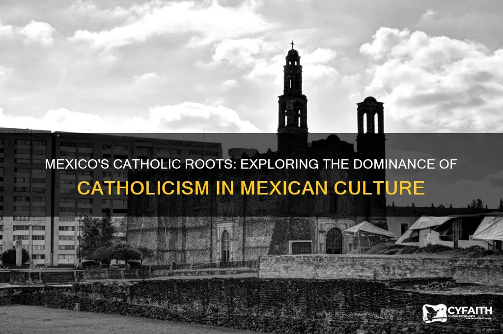 why is catholic the most common religion in mexico