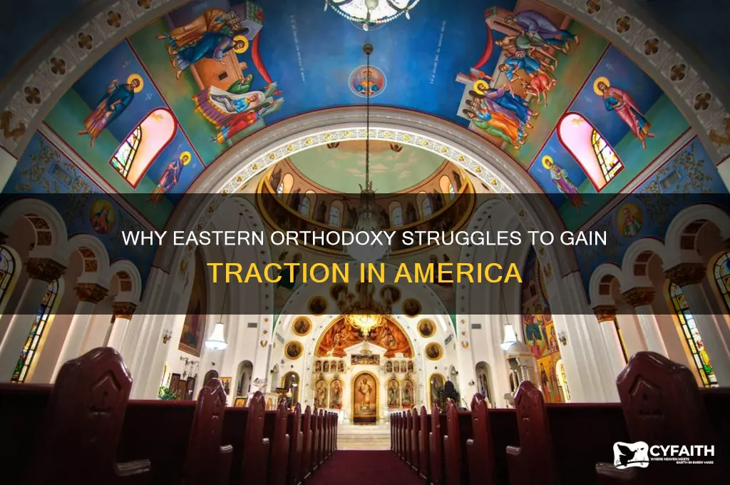 why is christian orthodox not big in the us