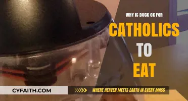 Why Catholics Can Eat Duck: Exploring Religious Food Traditions