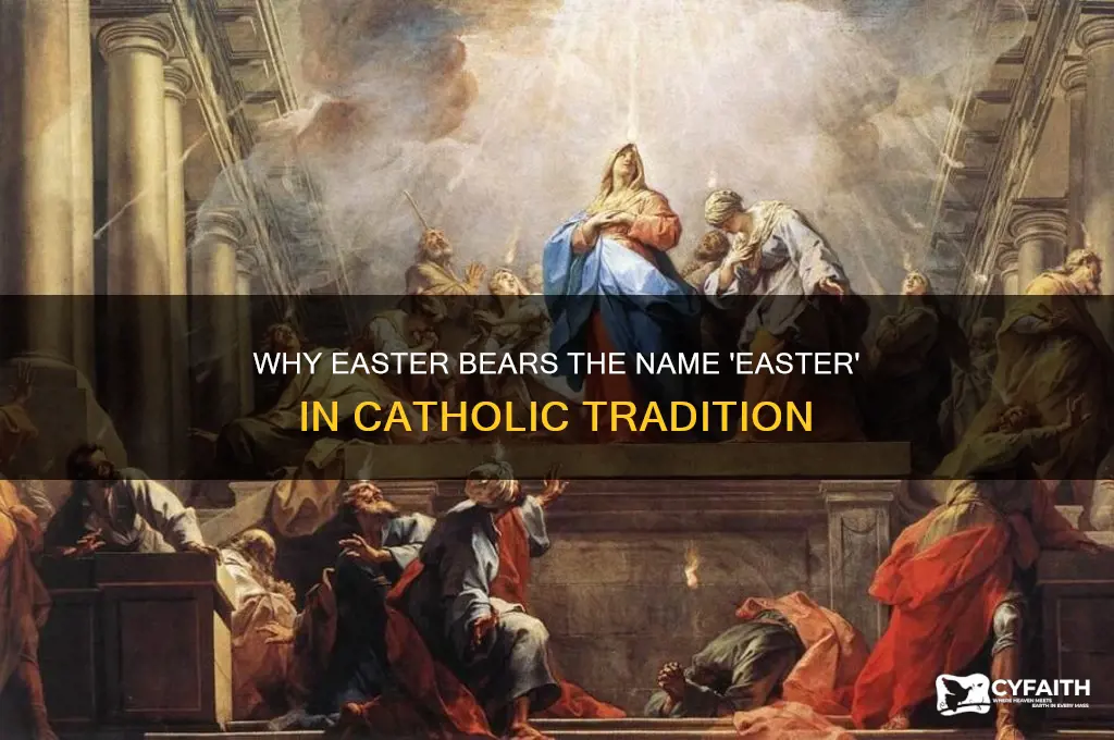 why is easter called easter catholic