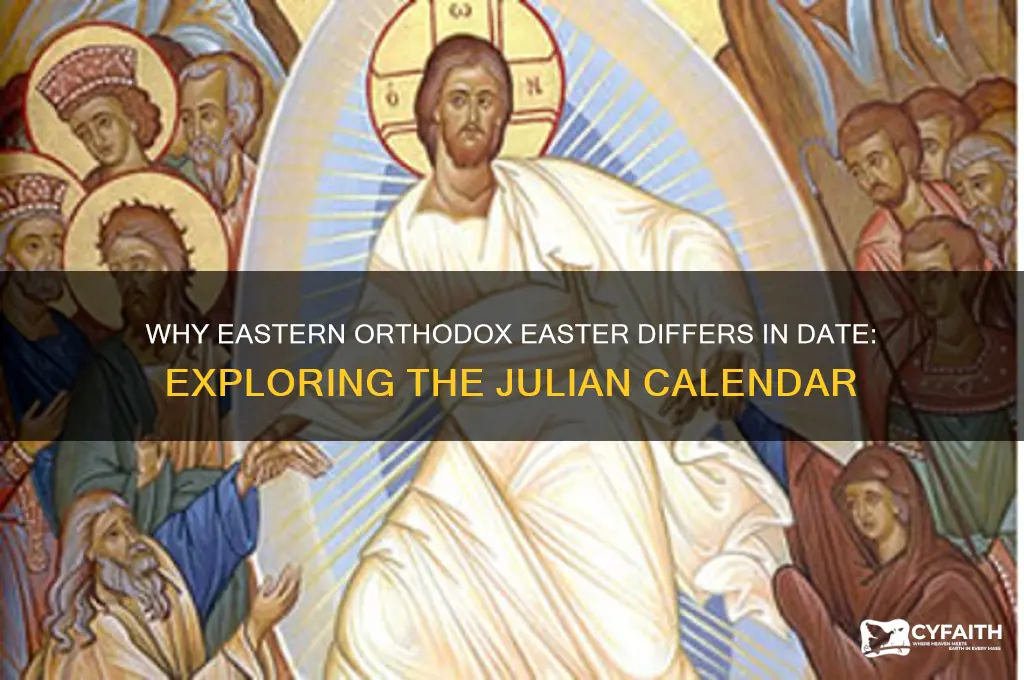 why is eastwrn orthodox easter on a diff fay