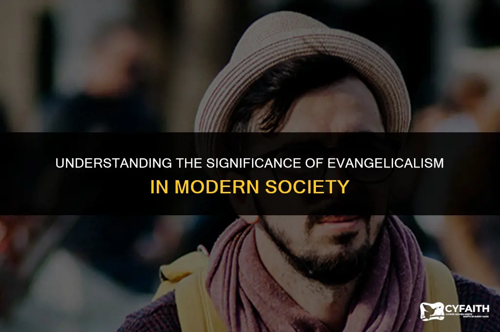 why is evangelicalism important
