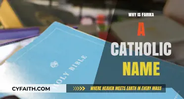 Farika's Catholic Roots: Unraveling the Name's Religious Significance