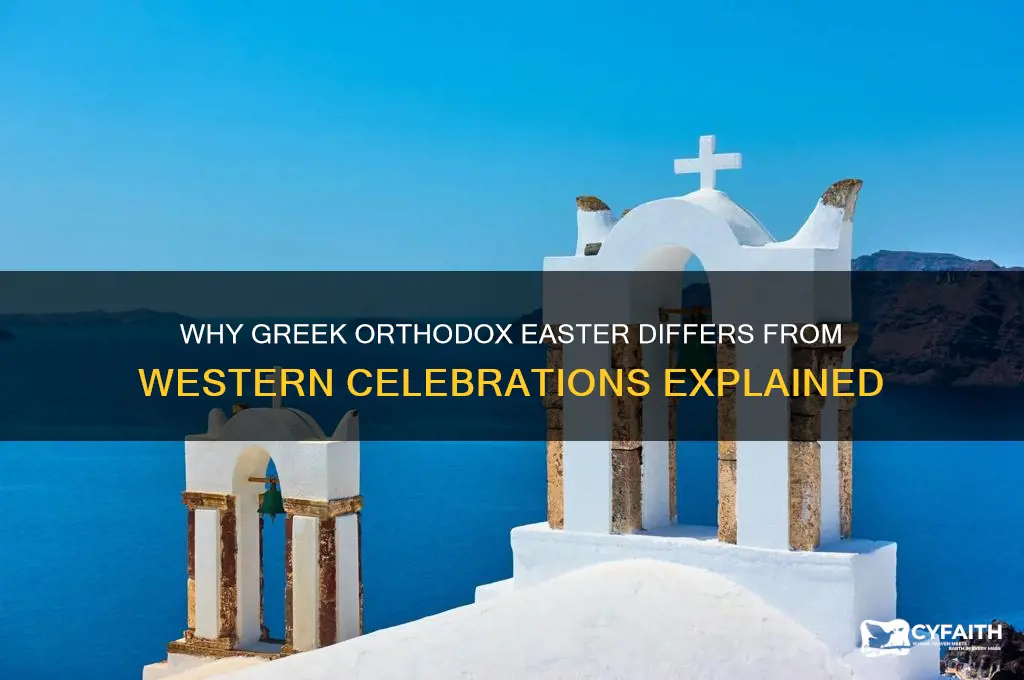 why is greek orthodox easter different