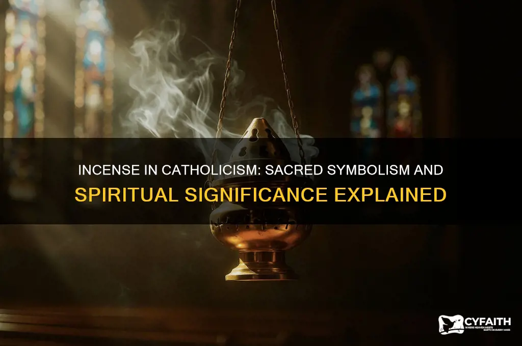 why is incense used in catholic