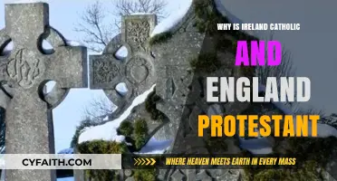 Historical Divide: Exploring Ireland's Catholic and England's Protestant Roots