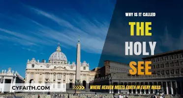 The Holy See: A Sacred Name's Origin