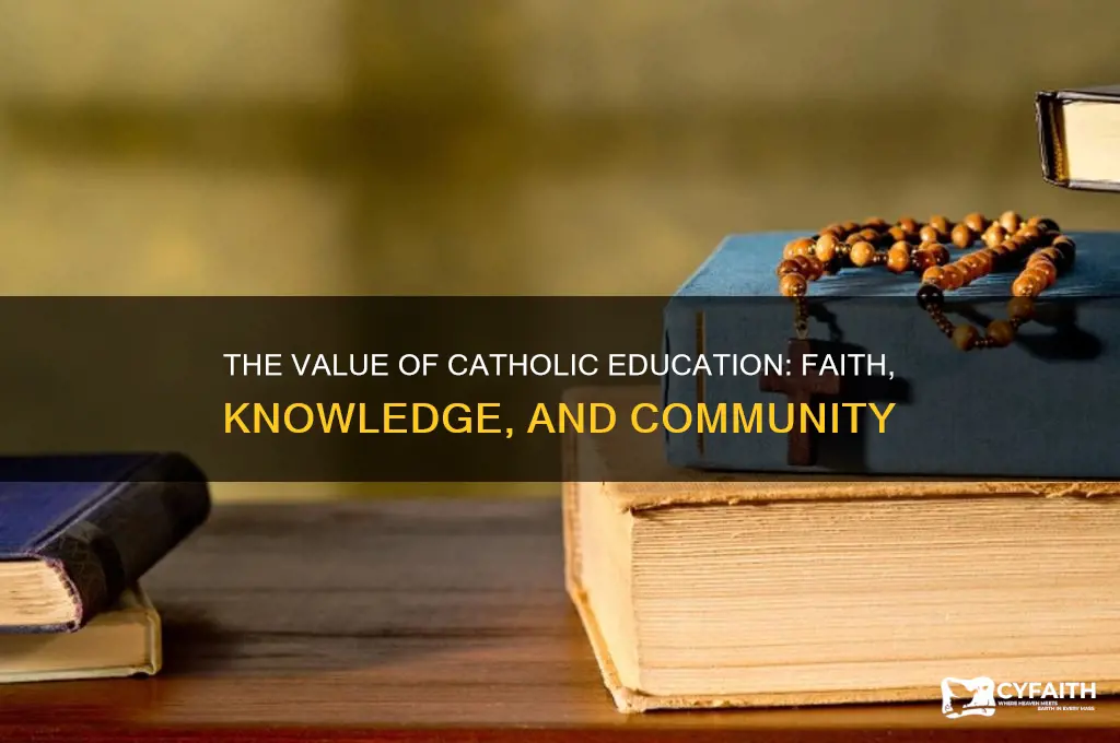 why is it important to get a catholic education