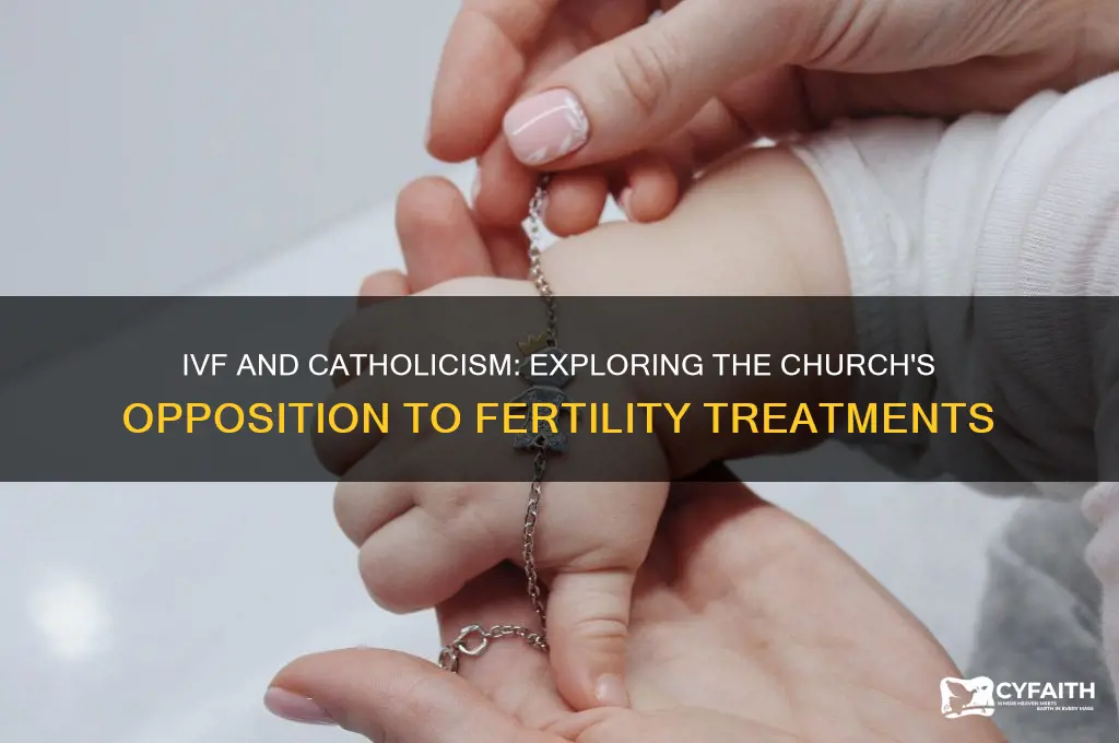 why is ivf against the catholic religion