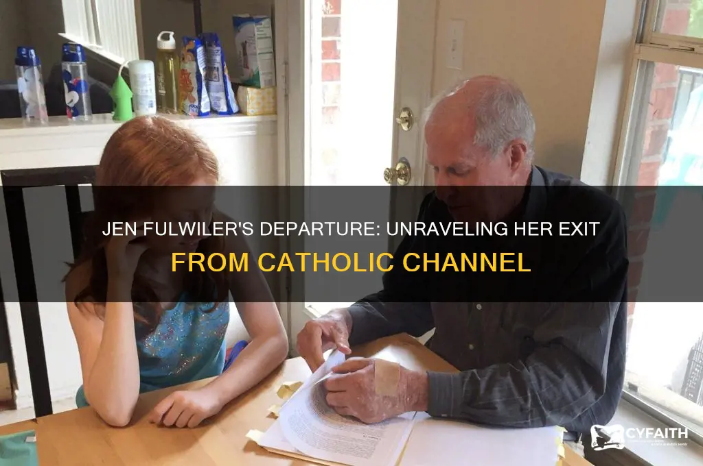 why is jen fulwiler leaving catholic channel