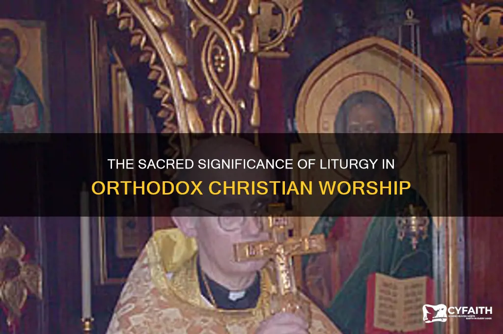 why is liturgy so important to orthodox