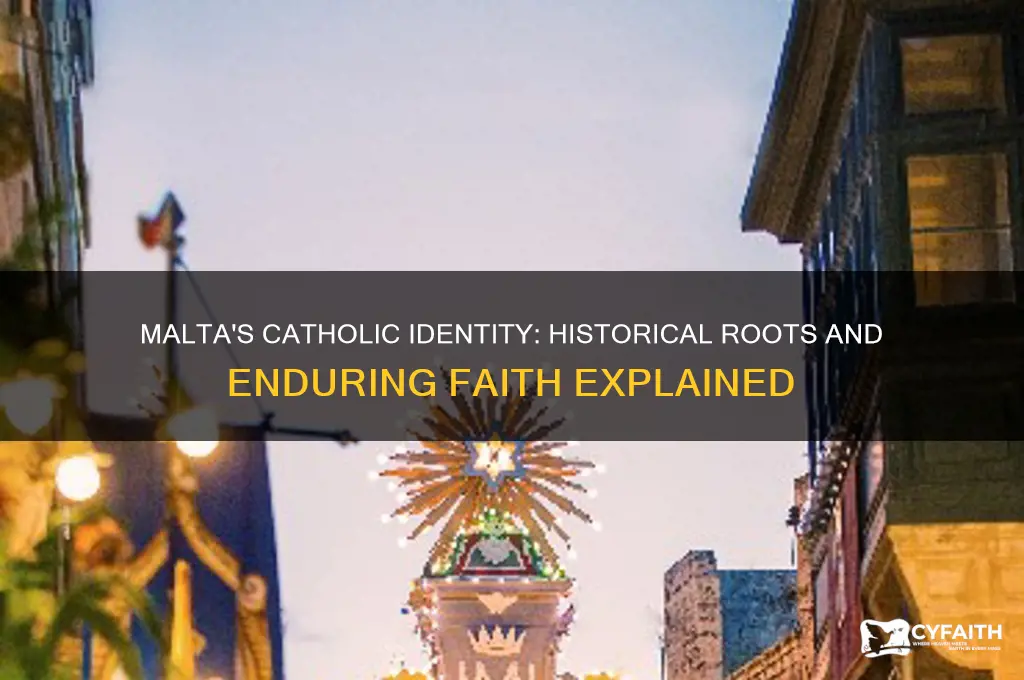 why is malta catholic