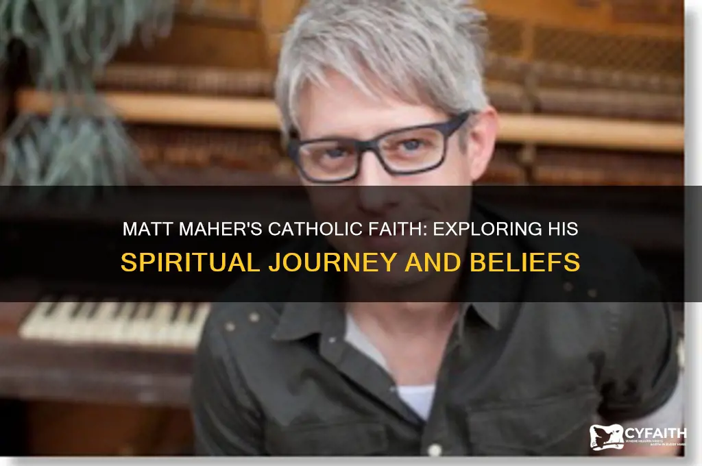 why is matt maher catholic