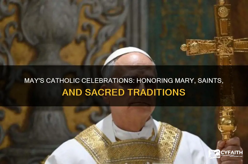 why is may celebrated by catholics