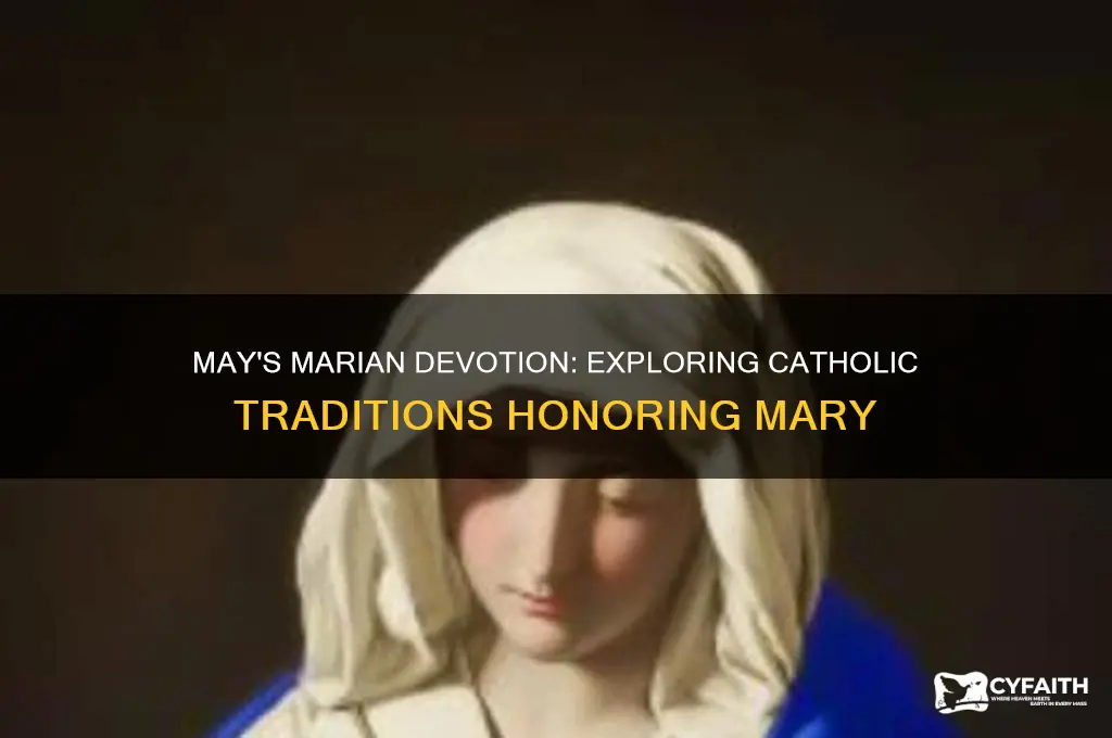 why is may the month of mary catholic
