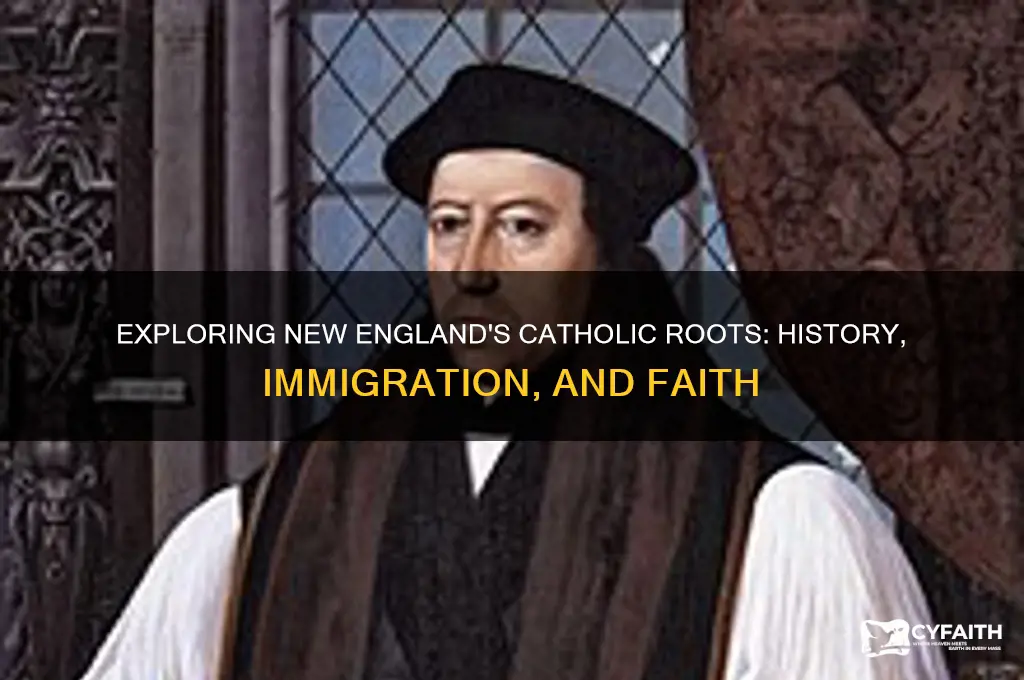 why is new england mostly catholic