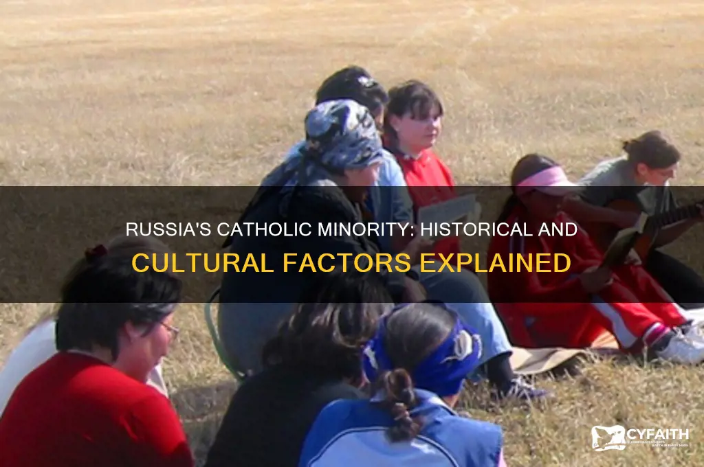 why is only a small percentage of russia catholic