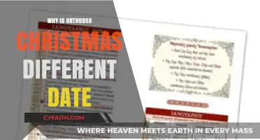 Orthodox Christmas Date Mystery: Unraveling the Calendar Difference