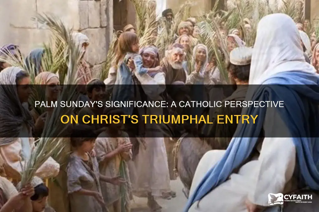 why is palm sunday important catholic