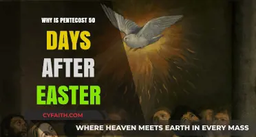 Unveiling the Significance: Pentecost's 50-Day Connection to Easter