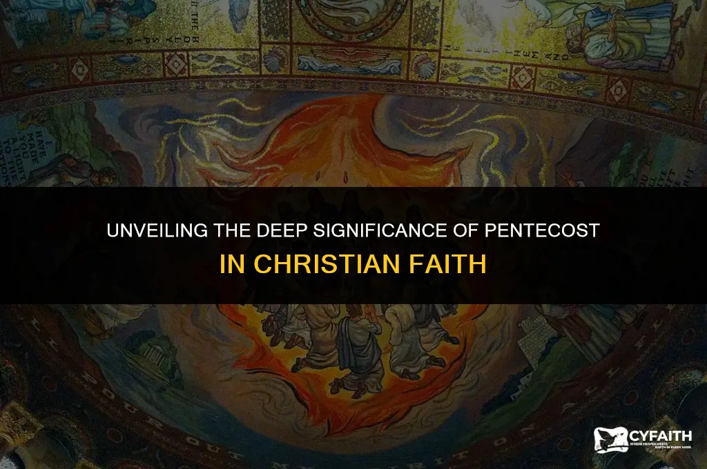 why is pentecost significant
