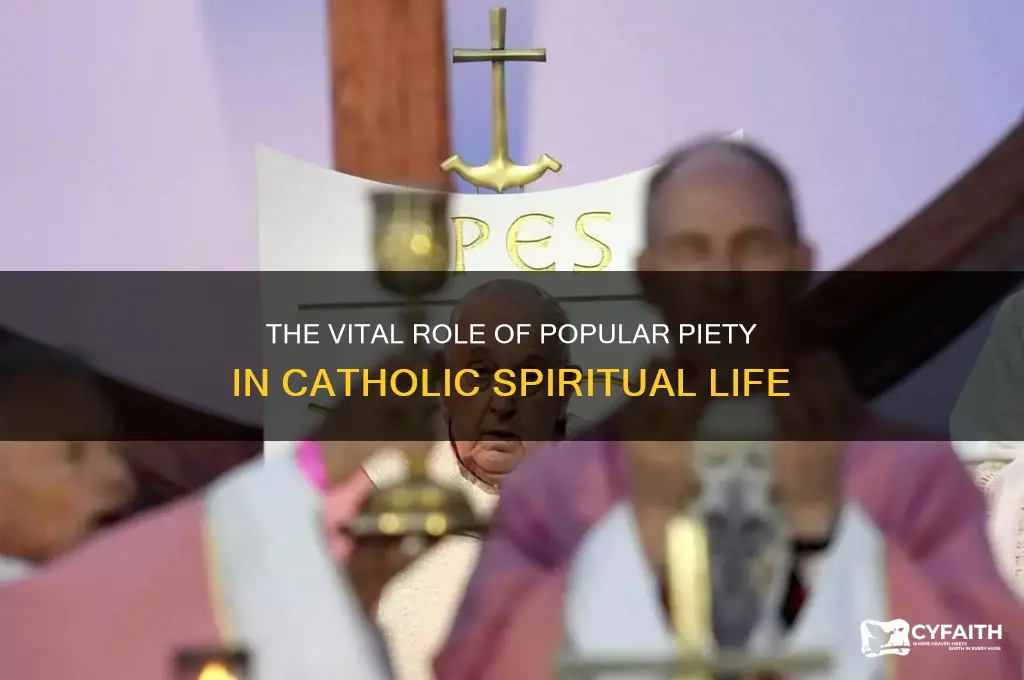 why is popular piety important to catholics