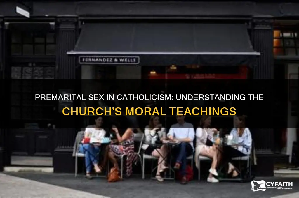 why is premarital sex bad catholic