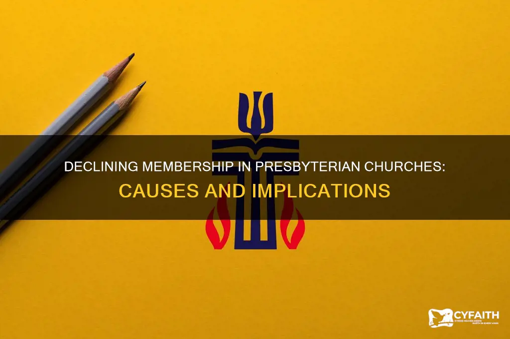 why is presbyterian church losing members