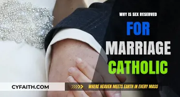 Why Catholics Reserve Sex for Marriage: Faith, Commitment, and Sanctity