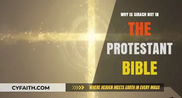 Exploring the Absence of Sirach in Protestant Bibles: A Historical Perspective