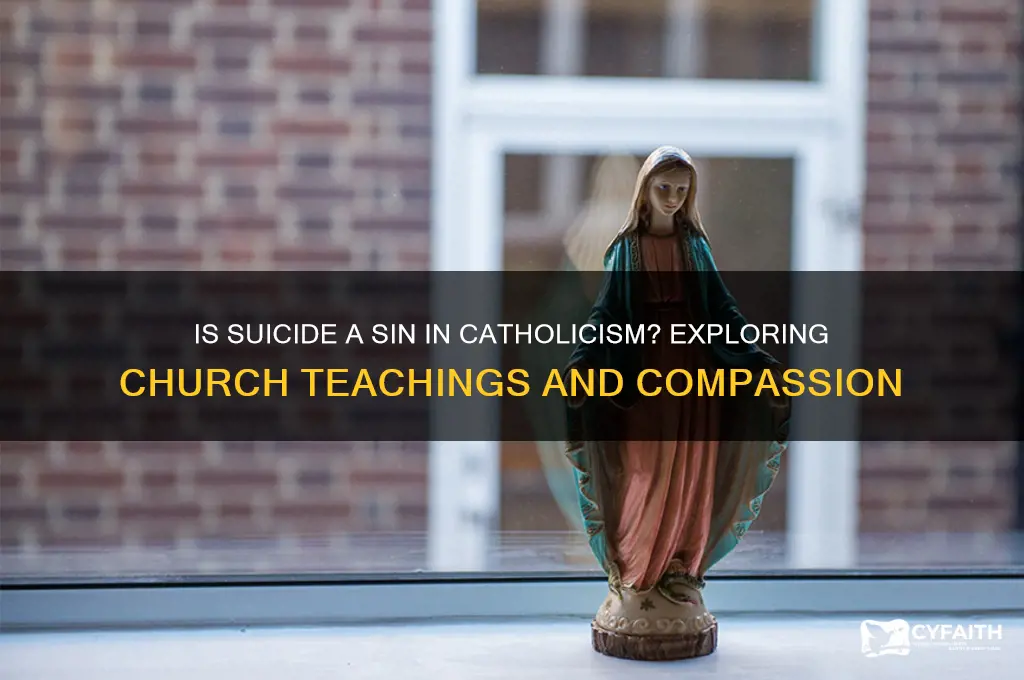 why is suicide a sin catholic