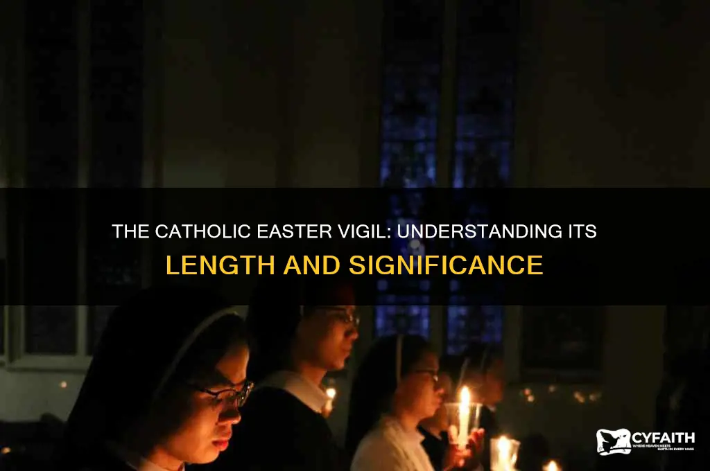 why is the catholic easter vigil so long