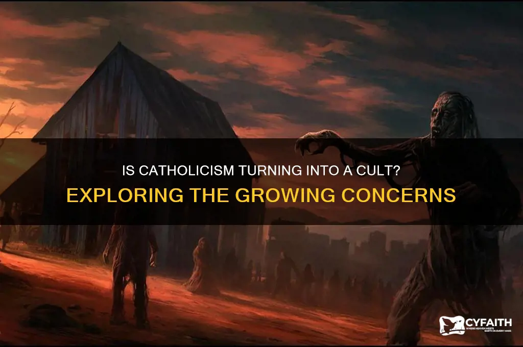 why is the catholic religion becoming a cult